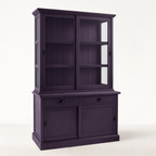 Vintage Buffetkast 160 cm – Handgeschilderd in Amethyst Shadow